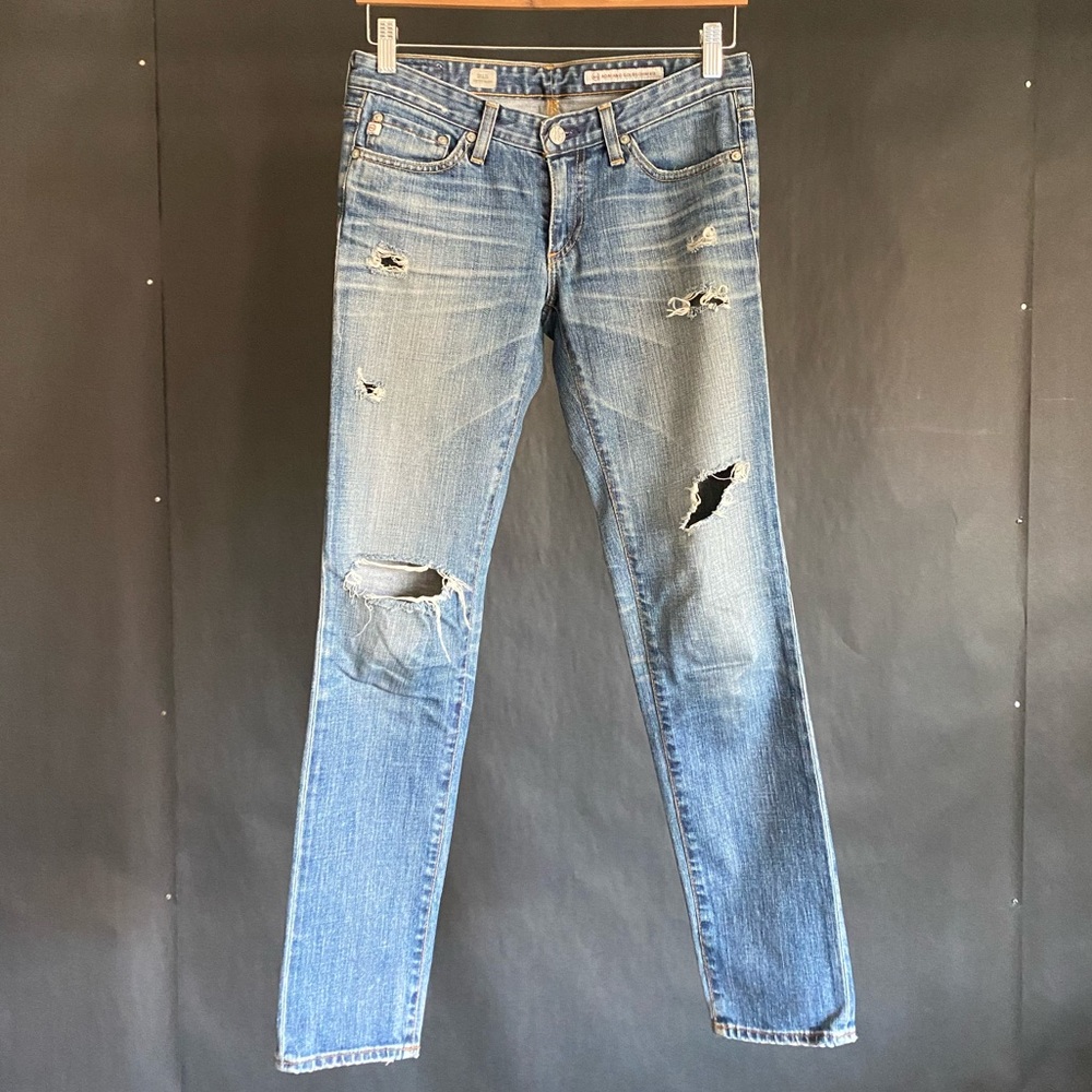 AG Adriano Goldschmied Women’s distressed jeans, Size 26